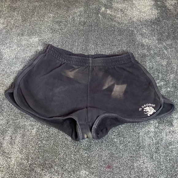 Brandy Melville Pants - St. George black tie dye shorts ( OS )